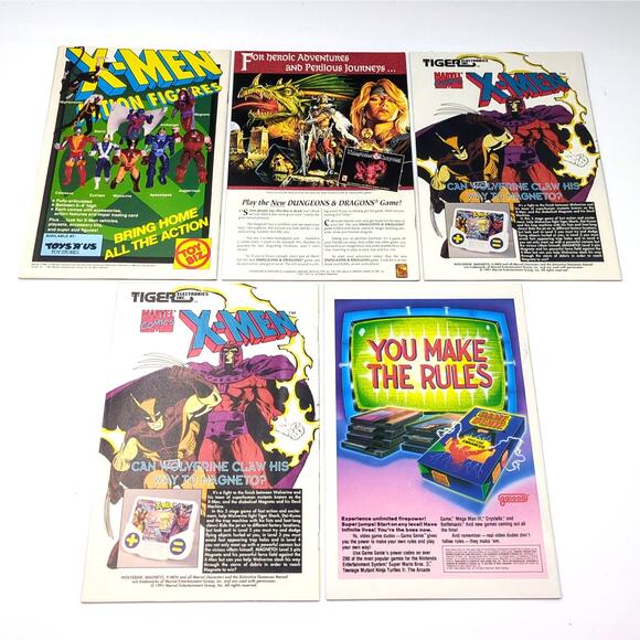 X-Force Marvel Comics Lot 3-7 Run 1991-92 Deadpool Appearances VF+ Modern Age - Picture 2 of 2